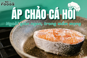 áp chảo cá hồi