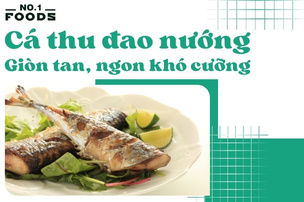 cá thu đao nướng