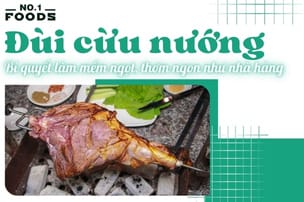 bí quyết làm đùi cừu nướng