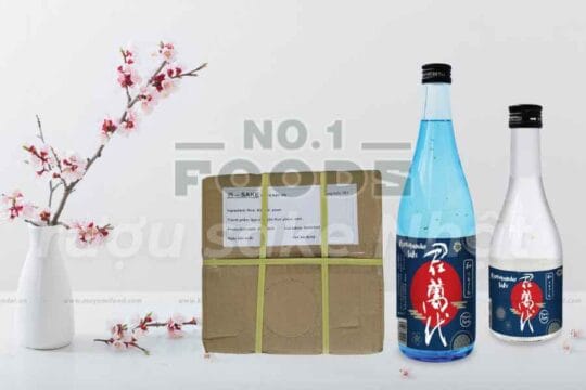 rượu sake nhật vẩy vàng