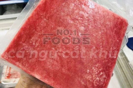 cá ngừ cắt khúc