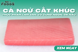 cá ngừ cắt khúc